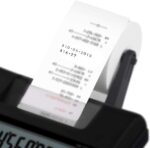 Casio HR150RCE Calcolatrice stampante da tavolo - Display a 12 cifre - Larghezza carta 58 mm - Stampa ora e data - Alimentazione a batterie - immagine 3