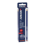 Alpino Junior Pack con 12 matite di grafite HB con puntina - Spazio per la personalizzazione -