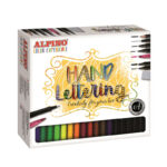 Alpino Color Experience Pack da 24 pennarelli per hand lettering + 1 pennarello con punta super pennello