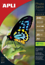 Apli Carta fotografica Photosatin A4 240 g 25 fogli