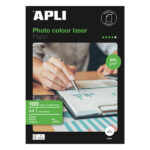 Apli Carta fotografica Colour Laser A4 210 g 100 fogli
