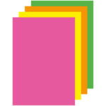 Apli Carta Colorata Assortita Fluorescente A4 500 Fogli - immagine 3