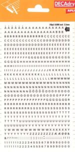 Apli Lettere e numeri trasferibili - 2
