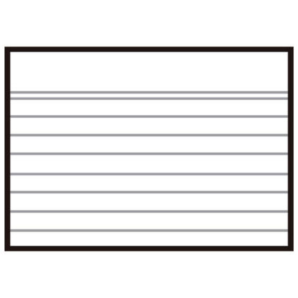 Foglietti Apli a righe n. 1 95x65 mm 100 pz - Ideali per organizzare e classificare - Resistenti e durevoli - Multicolori