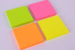 Apli Blocco da 100 foglietti adesivi Funny 75x75 mm - Adesivo di qualità - Colore arancione fluorescente - immagine 4