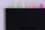 Apli Indici adesivi a zigzag 45x12 mm 4 dispenser da 40 indici - Facili da applicare - Resistenti - Rimovibili - Colori fluorescenti - Multicolore - immagine 3