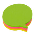 Apli Post-it a forma di fumetto 70x70 mm - Blocco da 200 fogli - 4 colori assortiti - Fluorescenti - immagine 3