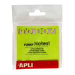 Blocco Apli da 75 foglietti adesivi fustellati To Do 75x75 mm - Ideale per organizzare le attività - 3 colori assortiti fluorescenti