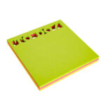 Blocco Apli da 75 foglietti adesivi fustellati To Do 75x75 mm - Ideale per organizzare le attività - 3 colori assortiti fluorescenti - immagine 2