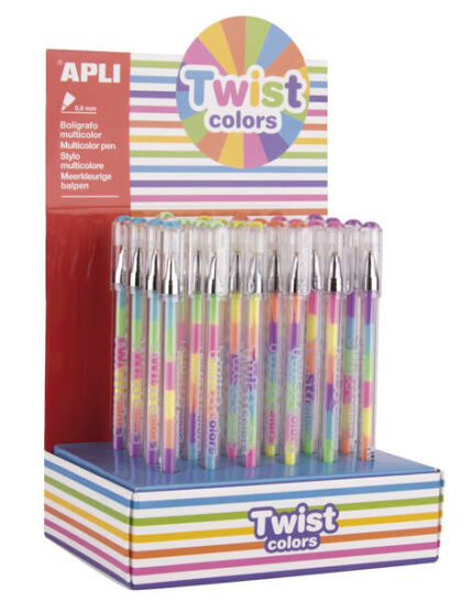 Espositore Apli per penne gel Twist Colors - 0