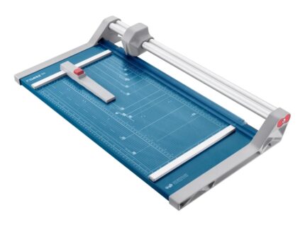 Dahle 552 Taglierina professionale a rullo formato A3 - Capacità 20 fogli - Lama circolare autoaffilante in acciaio - Due fermi angolari