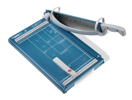 Dahle 561 Taglierina professionale a leva formato A4 - Capacità 35 fogli - Lama in acciaio di Solingen - Sistema di sicurezza automatico