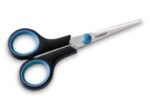 Dahle 54415 Office Comfort-Grip Forbici in acciaio temperato 14 cm - Modello speciale per mancini - Lame affilate - Manici rivestiti in gomma