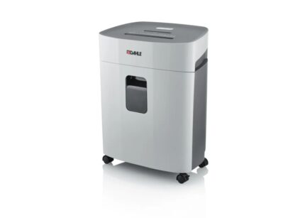 Dahle PaperSAFE 420 Distruggidocumenti manuale Taglio a particelle Microtaglio P-5 - Distrugge fino a 10 fogli - Cestino da 25 L - Con ruote - Adatto per carta