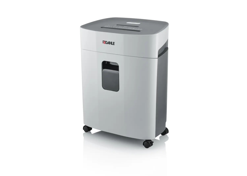 Dahle PaperSAFE 420 Distruggidocumenti manuale Taglio a particelle Microtaglio P-5 - Distrugge fino a 10 fogli - Cestino da 25 L - Con ruote - Adatto per carta