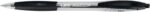 Bic Atlantis Classic Penna a sfera retrattile - Punta da 1 mm - Corpo trasparente con impugnatura - Colore nero