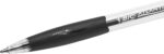 Bic Atlantis Classic Penna a sfera retrattile - Punta da 1 mm - Corpo trasparente con impugnatura - Colore nero - immagine 2