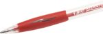 Bic Atlantis Classic Penna a sfera retrattile - Punta da 1 mm - Corpo trasparente con impugnatura - Colore rosso - immagine 2
