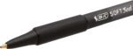 Bic Soft Feel Penna a sfera a scatto - Punta media da 1 mm - Corpo traslucido con impugnatura - Colore nero - immagine 2