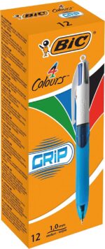 4 mm - Inchiostro a base di olio - Corpo bianco/blu trasparente - 4 colori
