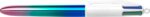 Bic 4 Colours Gradient Espositore da 30 penne a sfera retrattili - Punta media da 1