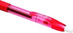 Bic Gel-ocity Original Penna a gel retrattile - Punta media da 0,7 mm - Ricaricabile - Impugnatura in gomma - Clip in plastica - Colore rosso - immagine 3