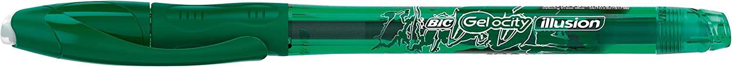 Bic Gel-ocity Illusion Penna a inchiostro gel cancellabile - Punta media da 0