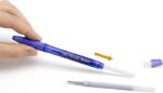 Bic Gel-ocity Illusion Ricarica di inchiostro gel cancellabile - Punta media da 0,7 mm - Colore blu - immagine 3