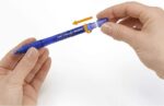 Bic Gel-ocity Illusion Ricarica di inchiostro gel cancellabile - Punta media da 0,7 mm - Colore blu - immagine 4