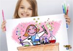 Bic Kids Couleur Confezione da 36 pennarelli - Punta media - Lavabili - Colori assortiti - immagine 4