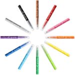 Bic Kids Couleur XL Confezione da 12 pennarelli - Punta larga - Lavabili - Colori assortiti - immagine 4