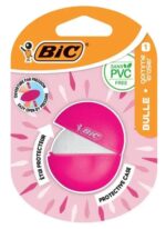 Gomma bianca Bic Bulle - Gomma sintetica - Senza PVC - Custodia protettiva in colori casuali - immagine 3