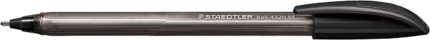 Staedtler Ball 4320 M Penna a sfera Punta da 1 mm - Scrittura fluida - Corpo triangolare - Colore nero