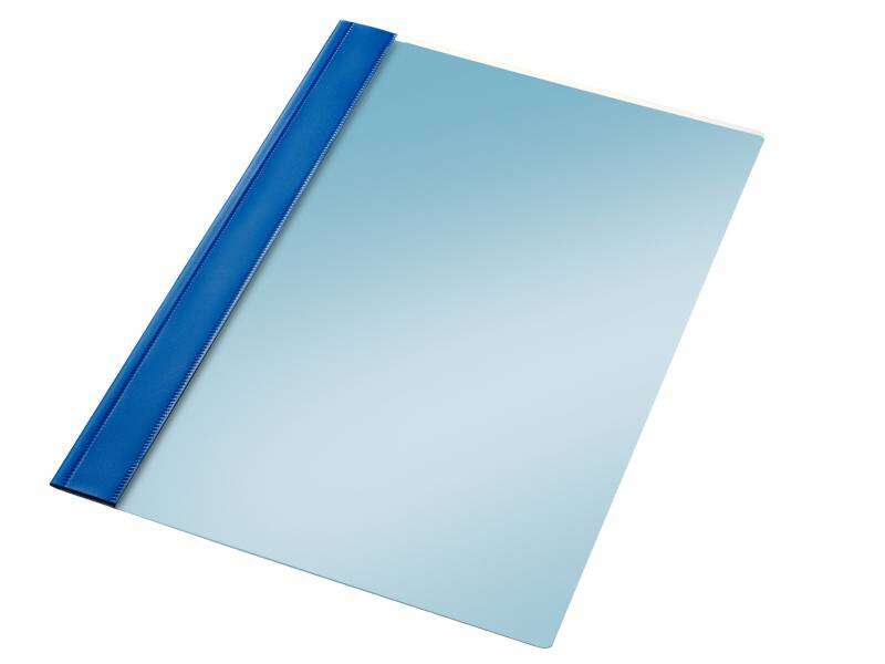 Esselte Fastener Dossiers PVC Folio - 150 micron - Meccanismo metallico - Blu