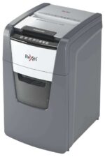 Rexel Optimum Autofeed 150M Distruggidocumenti automatico a microtaglio - Alimentazione automatica fino a 150 fogli A4 - Classificazione di sicurezza P-5 - Nero - immagine 2