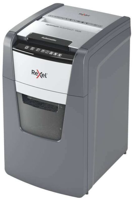 manuale da 8 fogli - Cestino da 44 L - Tecnologia anti-inceppamento - Colore grigio