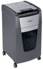 Rexel Optimum Autofeed 300M Distruggidocumenti automatico a microtaglio - Alimentazione automatica fino a 300 fogli - Microtaglio P-5 - Nero - immagine 3