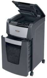 Rexel Optimum Autofeed 300M Distruggidocumenti automatico a microtaglio - Alimentazione automatica fino a 300 fogli - Microtaglio P-5 - Nero - immagine 4