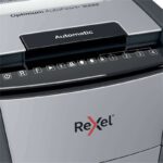 Rexel Optimum Autofeed 300M Distruggidocumenti automatico a microtaglio - Alimentazione automatica fino a 300 fogli - Microtaglio P-5 - Nero - immagine 5