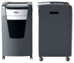 Rexel Momentum Extra XP422+ Distruggidocumenti a taglio a particelle senza inceppamenti - 22 fogli A4 - Tecnologia di rilevamento attivo anti-inceppamento - Elevato livello di sicurezza P4 - Nero - immagine 5