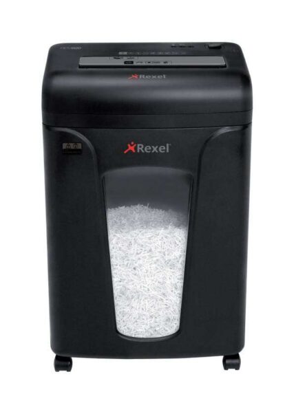 Rexel Mercury Distruggidocumenti a microtaglio - Anti-inceppamento - Fino a 8 fogli - Distrugge graffette