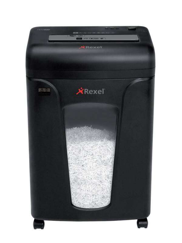Rexel Mercury Distruggidocumenti a microtaglio - Anti-inceppamento - Fino a 8 fogli - Distrugge graffette