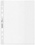 Leitz A5 Recycle Pack da 25 buste Mutitaladro A5 - 6 fori - Plastica riciclata - 100% riciclabile - Trasparente