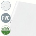 Leitz Confezione da 5 buste a soffietto standard A4 in PVC liscio Multiforo-11 - Capacità 200 fogli - Trasparente (170 micron) - immagine 4