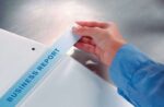 Esselte Cartellina a marsupio con 4 anelli da 16 mm - Formato A4 - 2 tasche esterne - Certificato FSC - Colore bianco - immagine 3