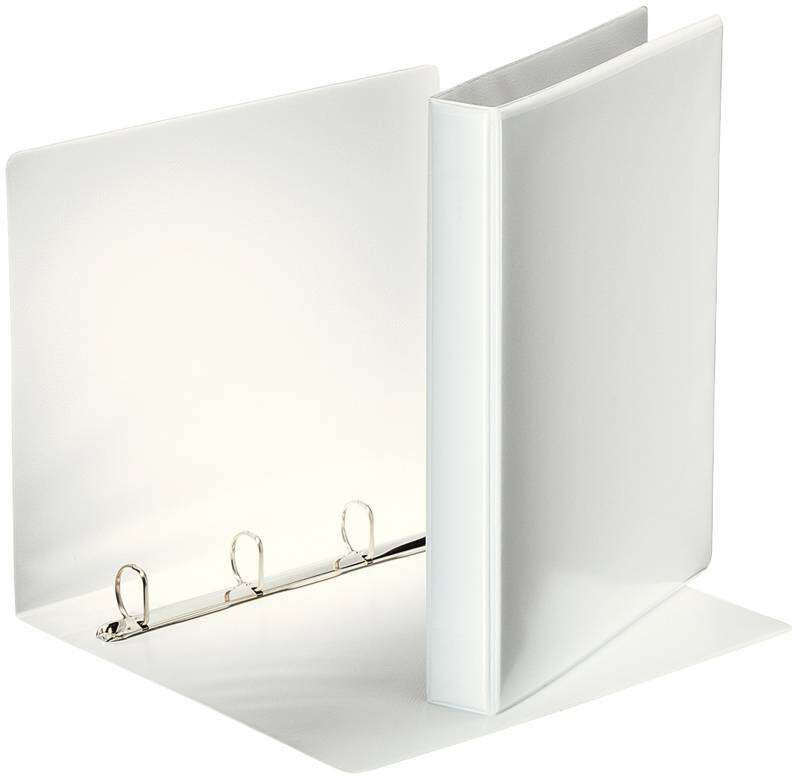 Esselte Cartellina Canguro Gamma Base A4 4 Anelli 4D 25 mm - Colore Bianco