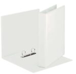 Esselte Cartellina a marsupio Gamma Base 25 mm - Meccanismo a 2 anelli misti - 2 tasche esterne - A4 - Bianco