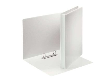 Raccoglitore Esselte Canguro Gamma Base 40 mm - Meccanismo a 2 anelli misti - Capacità 380 fogli A4 - Certificato FSC - Colore bianco