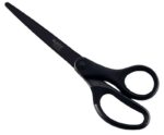 Leitz Quality Forbici in acciaio inossidabile 18 cm - Rivestimento in titanio - Antiaderenti - Impugnatura ergonomica - Colore nero