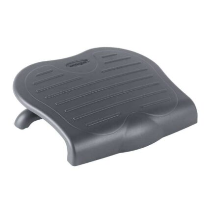 Poggiapiedi Kensington Solesaver - Tre opzioni di inclinazione - Pannello di supporto sagomato - Piattaforma generosa - Solleva le gambe - Nero